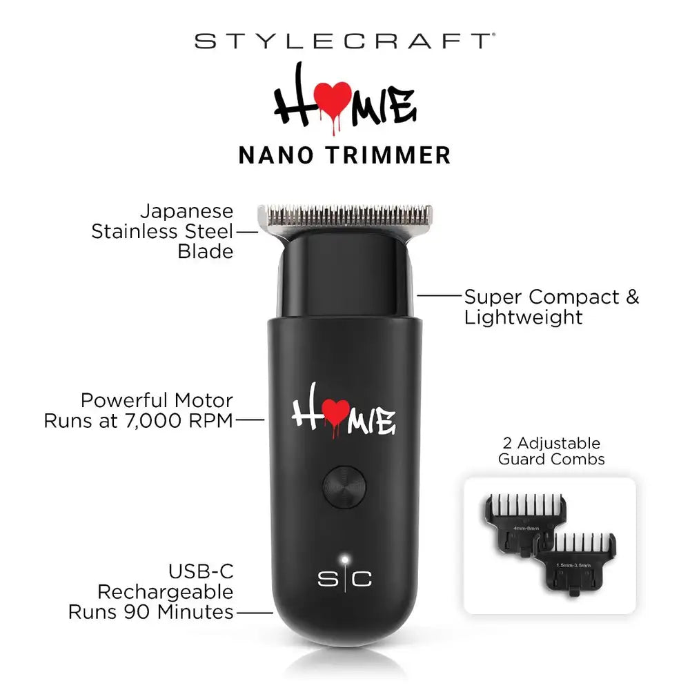 StyleCraft Homie Nano Trimmer (USB-C) SC415B