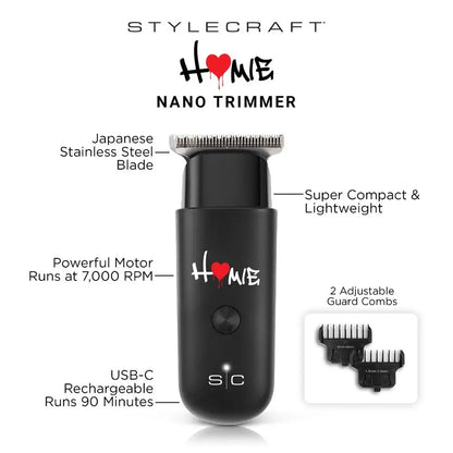 StyleCraft Homie Nano Trimmer (USB-C) SC415B