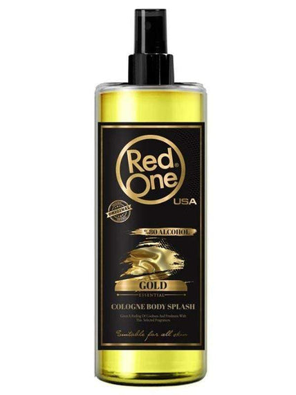 Red One After Shave Cologne Body Splash Gold 400ml