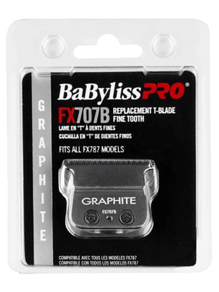 BabylissPRO Fine Tooth "Black Graphite" Trimmer Replacement Blade FX707B