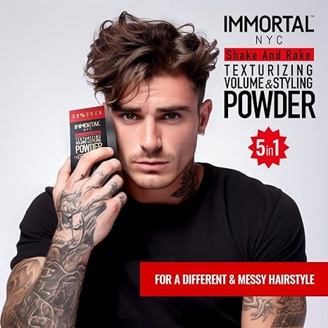 IMMORTAL NYC 33% FREE 5-in-1 Shake and Rake Volume & Styling Powder