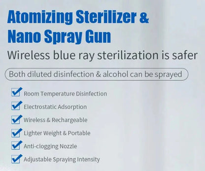 PALMS NANO BLUE RAY STERILIZING SPRAY GUN - 300ML