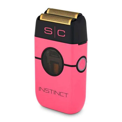 StyleCraft INSTINCT METAL SHAVER - DOUBLE FOIL WITH IN2 VECTOR MOTOR AND INTUITIVE TORQUE CONTROL -PINK