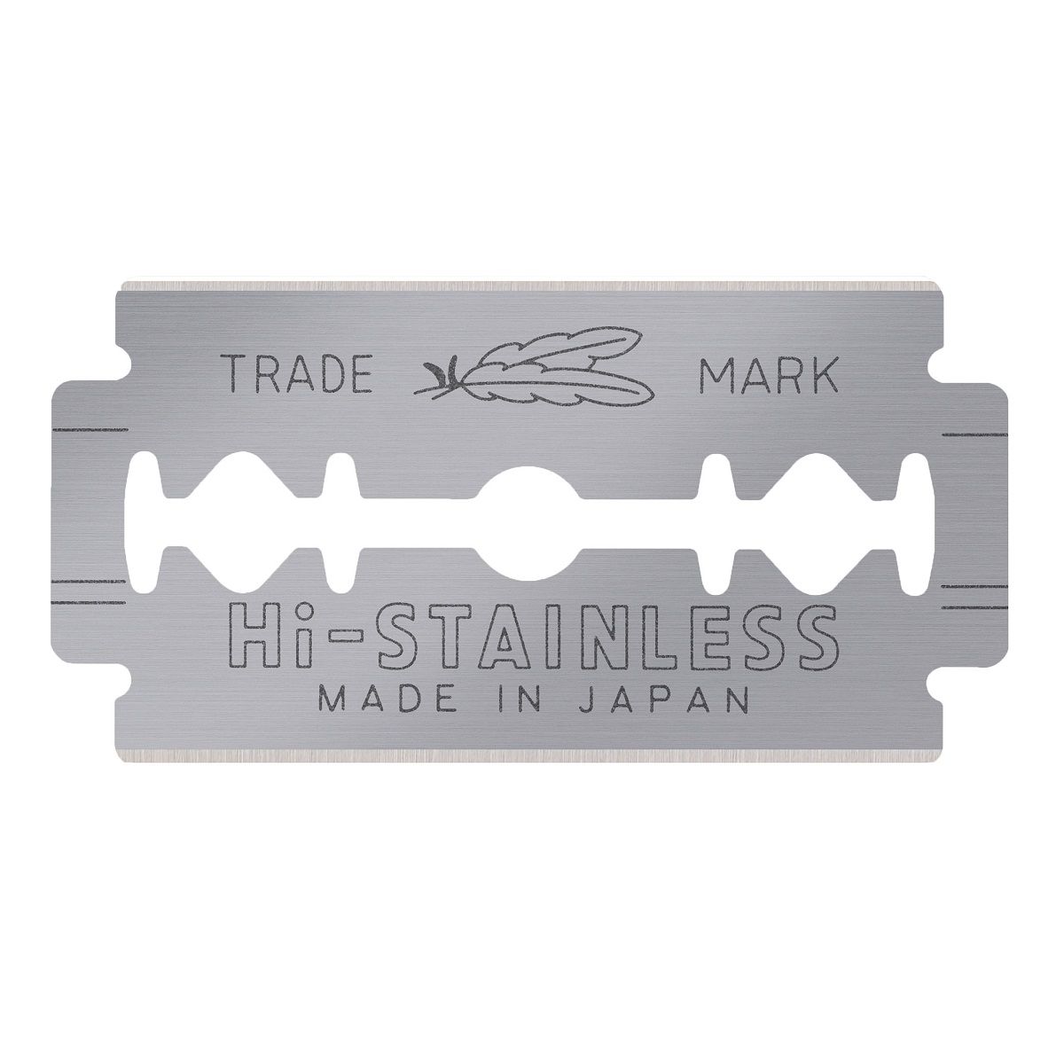 Jatai Feather Hi Stainless Double Edge Blades - 200 Blades