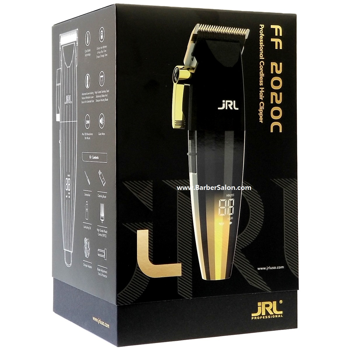 JRL FreshFade 2020C Cordless Clipper - Gold #2020C-G