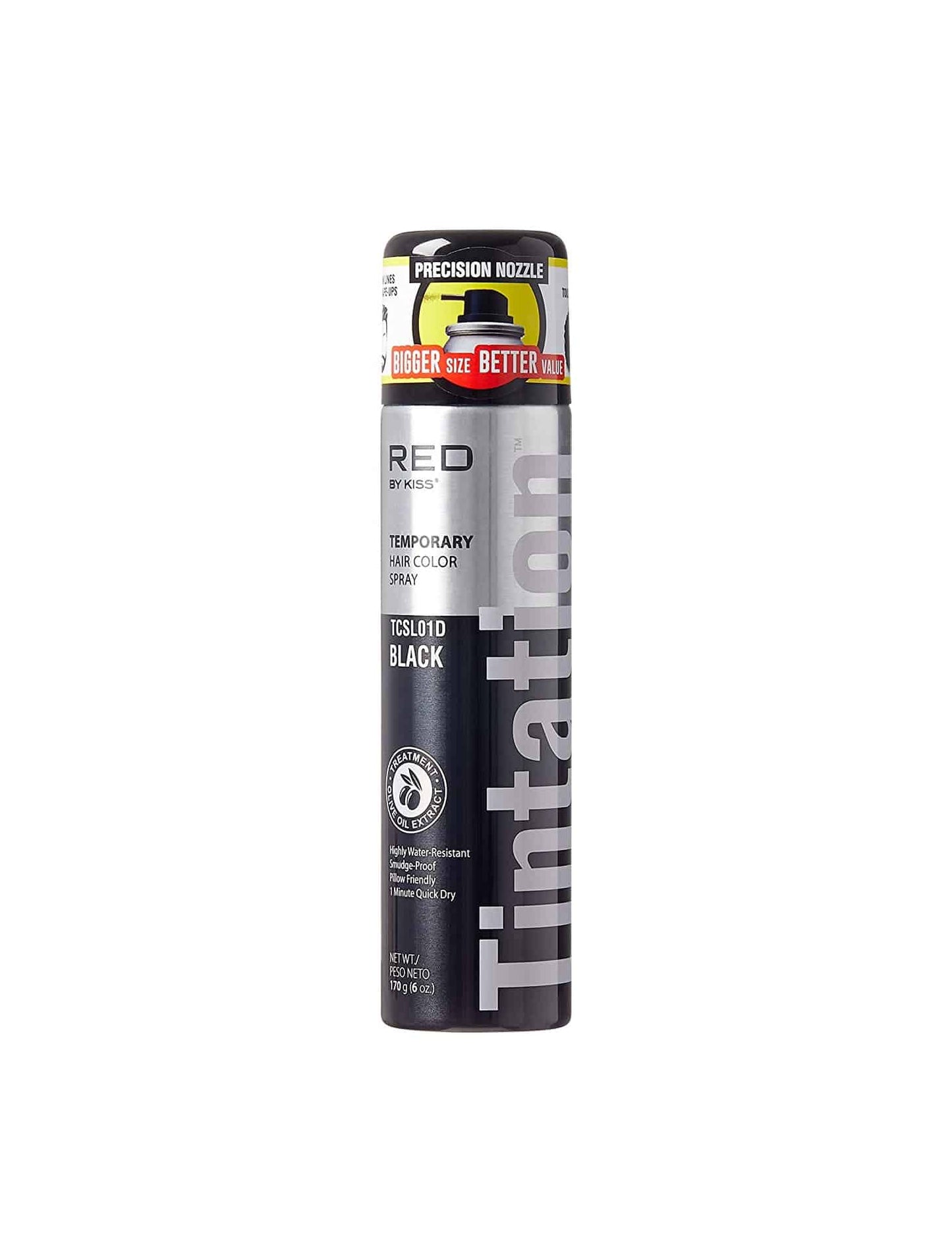 Kiss Tintation Temporary Hair Color Spray 6oz