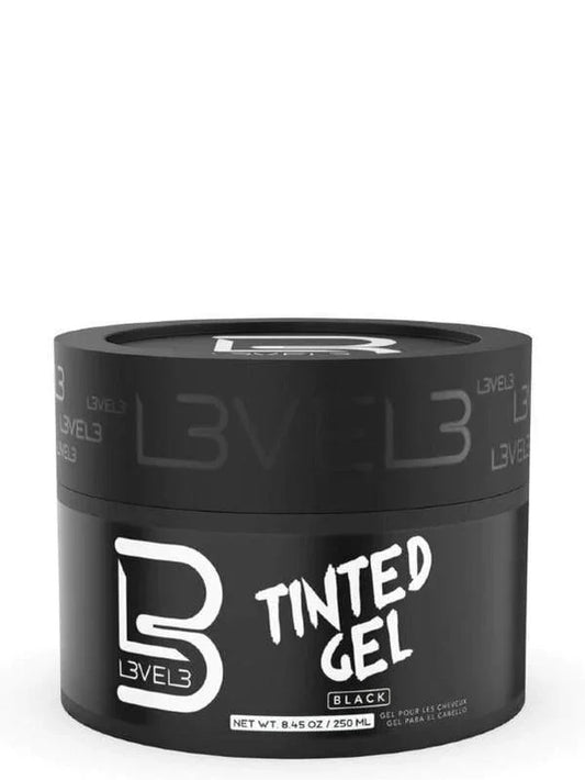 L3VEL3 Tinted Hair Gel Black 250ml