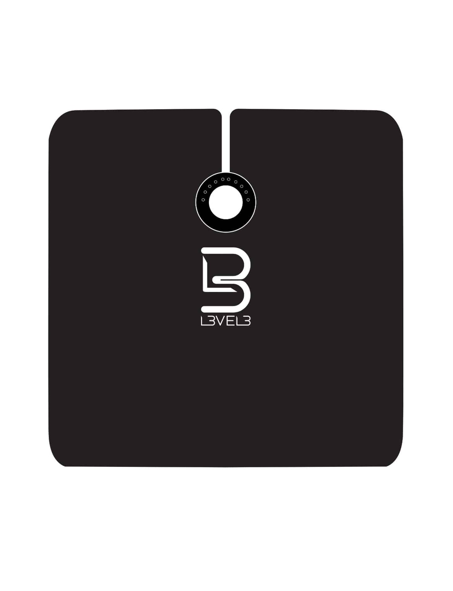 Level 3 Professional Rubber Neck Cutting Cape- Black