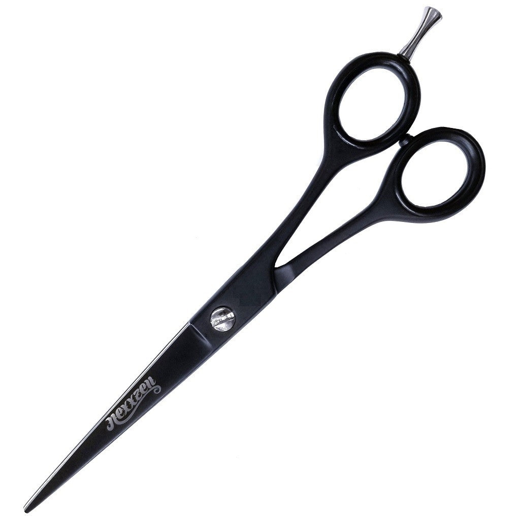 Nexxzen Professional Matt Black Shears 6.5 Inch