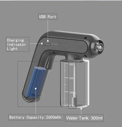 PALMS NANO BLUE RAY STERILIZING SPRAY GUN - 300ML