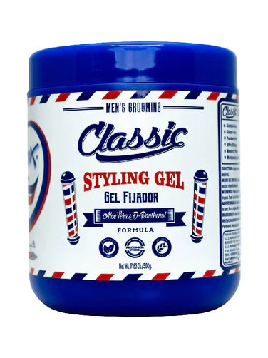 Rolda - Classic Hair Styling Gel | Vitamin E Capsules, Medium Hold, Medium Shine, Wet Look, Alcohol-free, Paraben-Free, Flake-free