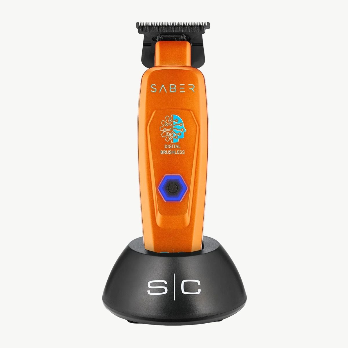 Stylecraft Pro Saber Metal Trimmer #SC421O with Brushless Motor - Orange