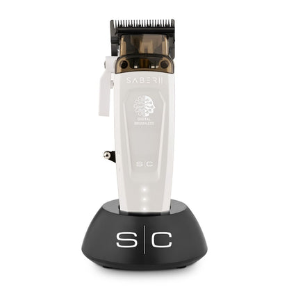 StyleCraft Saber 2 Professional Hair Clipper with EON Digital Brushless Motor SC619W