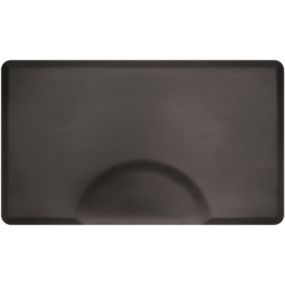 Smart Step Tough Guy - 5/8" Original Black Anti-Fatigue Mat Half Round