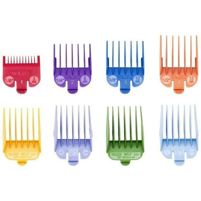 Wahl Professional 1-8 Color-Coded Cutting Guides (3170-400)